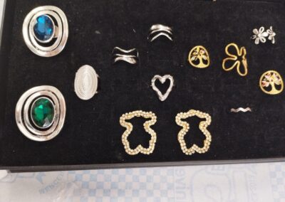 Anillos bisutería Mercería El Siglo