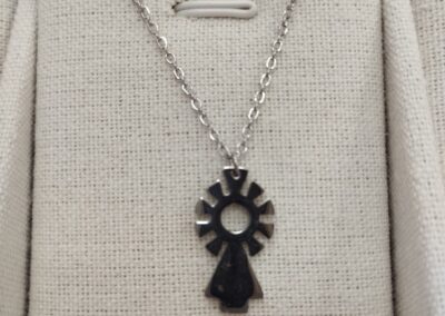 Colgante de plata Virgen del Pilar